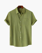 CAMICIA IN COTONE GOFFRATO