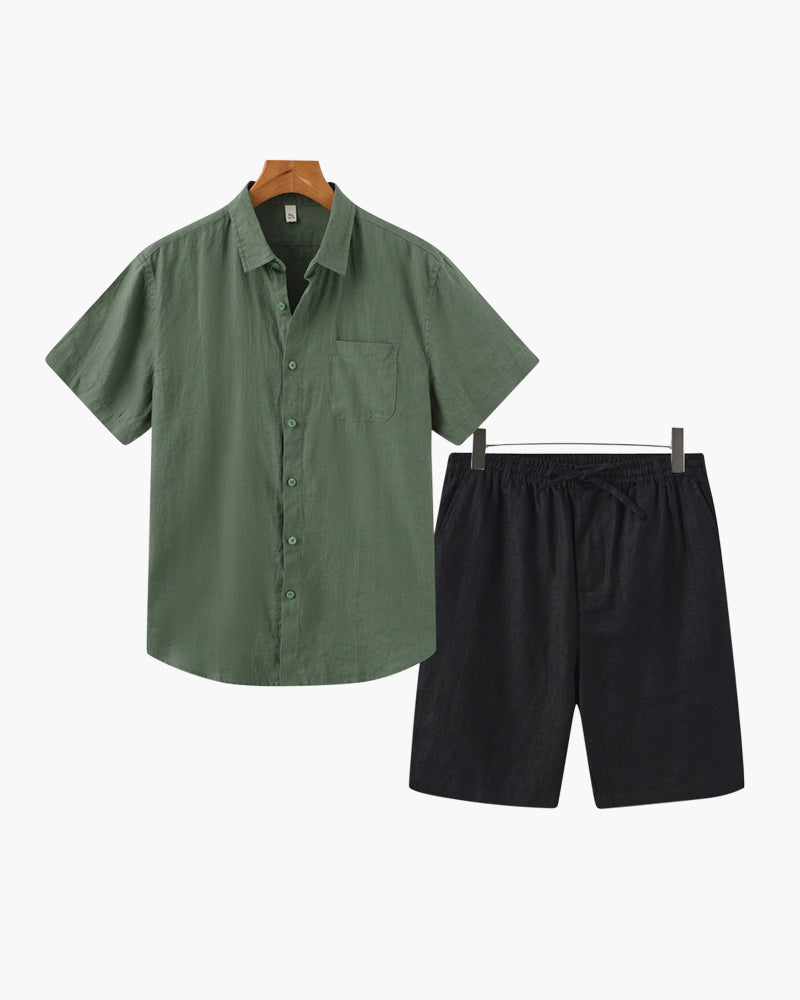SET IN LINO (MANICHE CORTE)