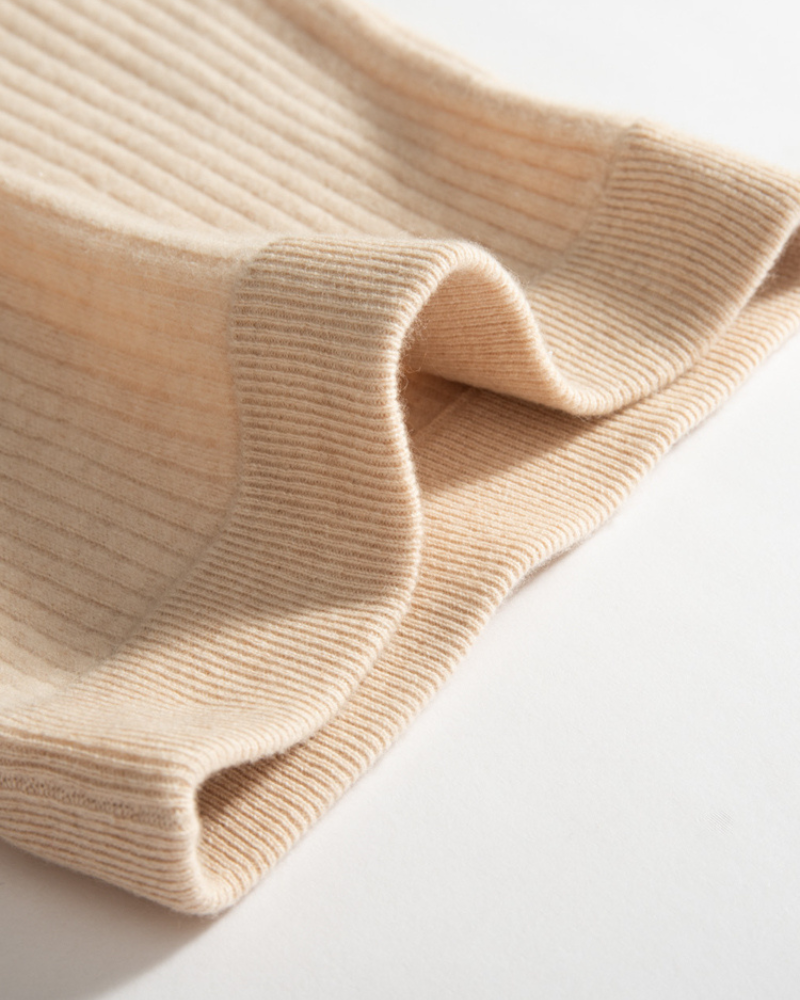 GONNA PLISSÉ IN CASHMERE