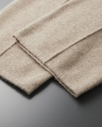 PANTALONI LEISURE DRITTI IN CASHMERE