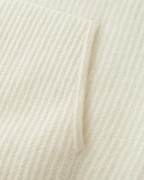 FELPA CON ZIP A COSTE IN MERINO