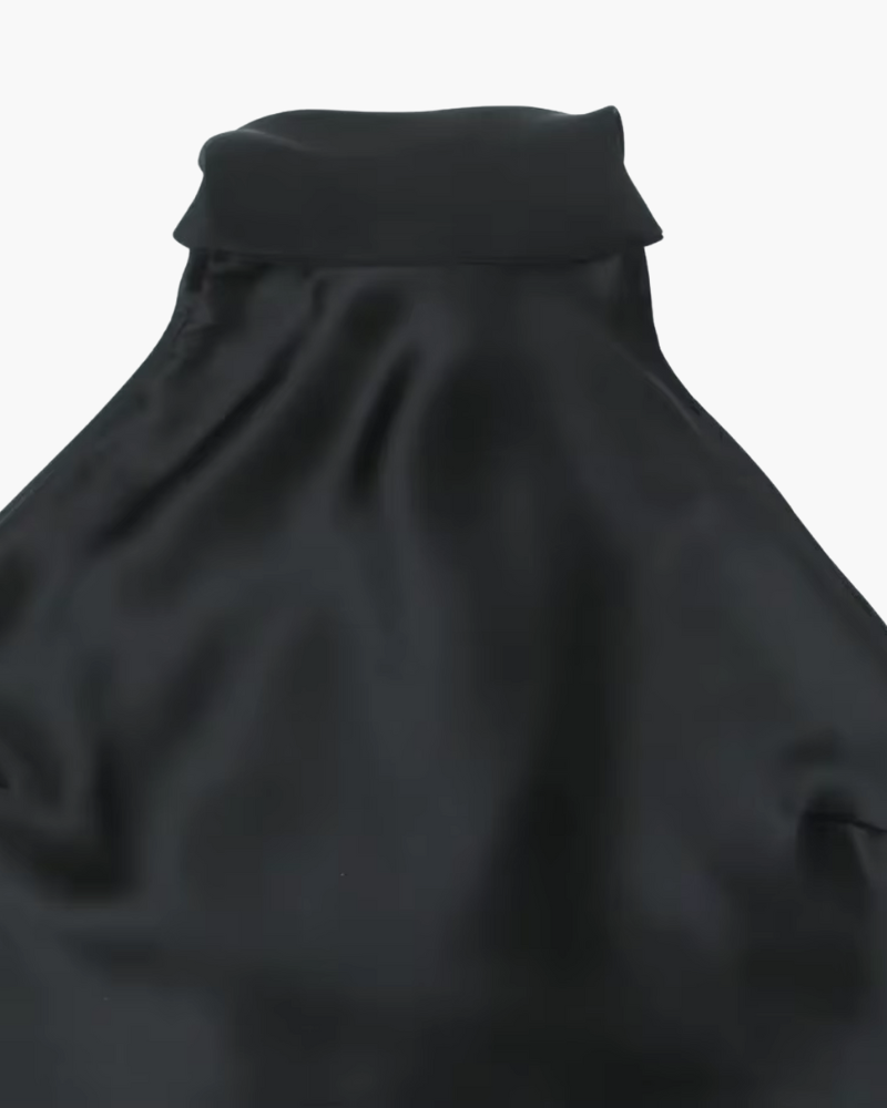 ABITO DRAPEGGIATO IN BLEND DI VISCOSA