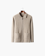 CARDIGAN IN CASHMERE CON ZIP