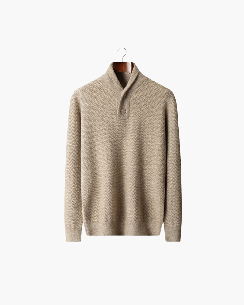 MAGLIONE IN CASHMERE ZIGZAG