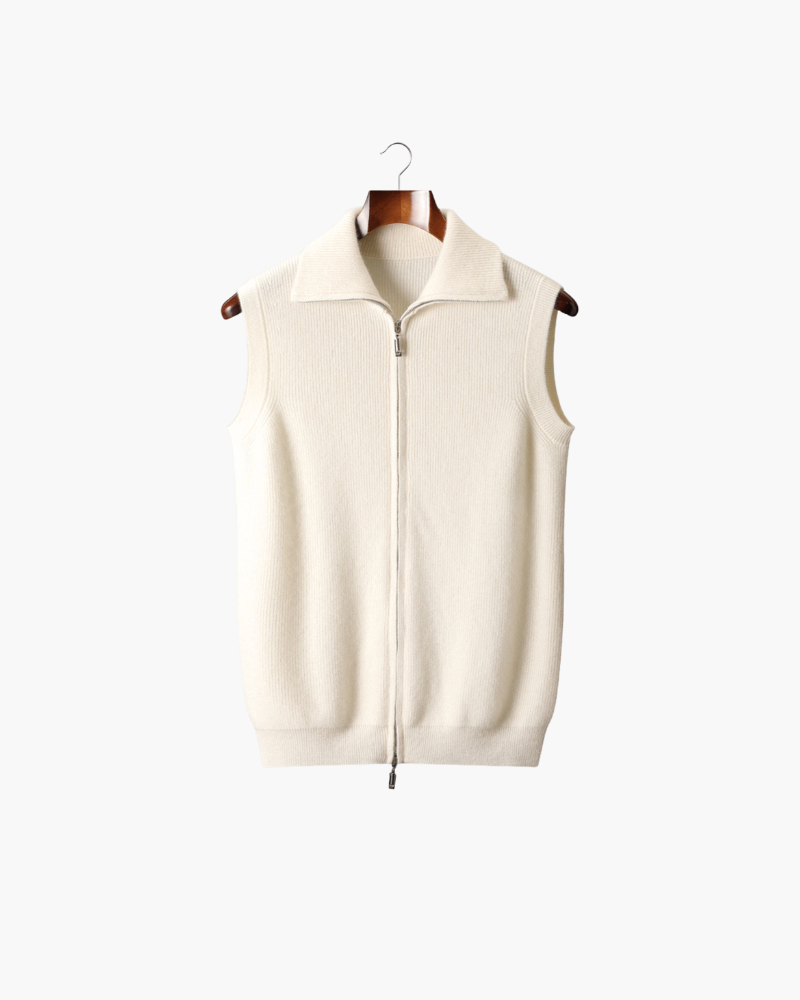 GILET BODY WARMER IN CASHMERE
