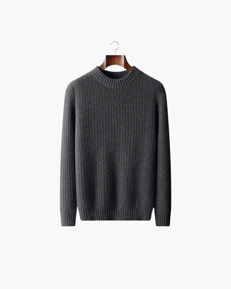 MAGLIONE GIROCOLLO IN CASHMERE PESANTE