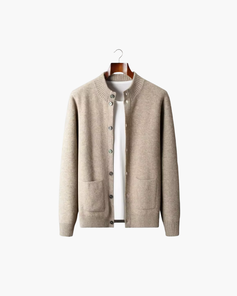 CARDIGAN IN CASHMERE CON BOTTONI