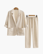 COMPLETO ELEGANTE IN LINO FIRENZE