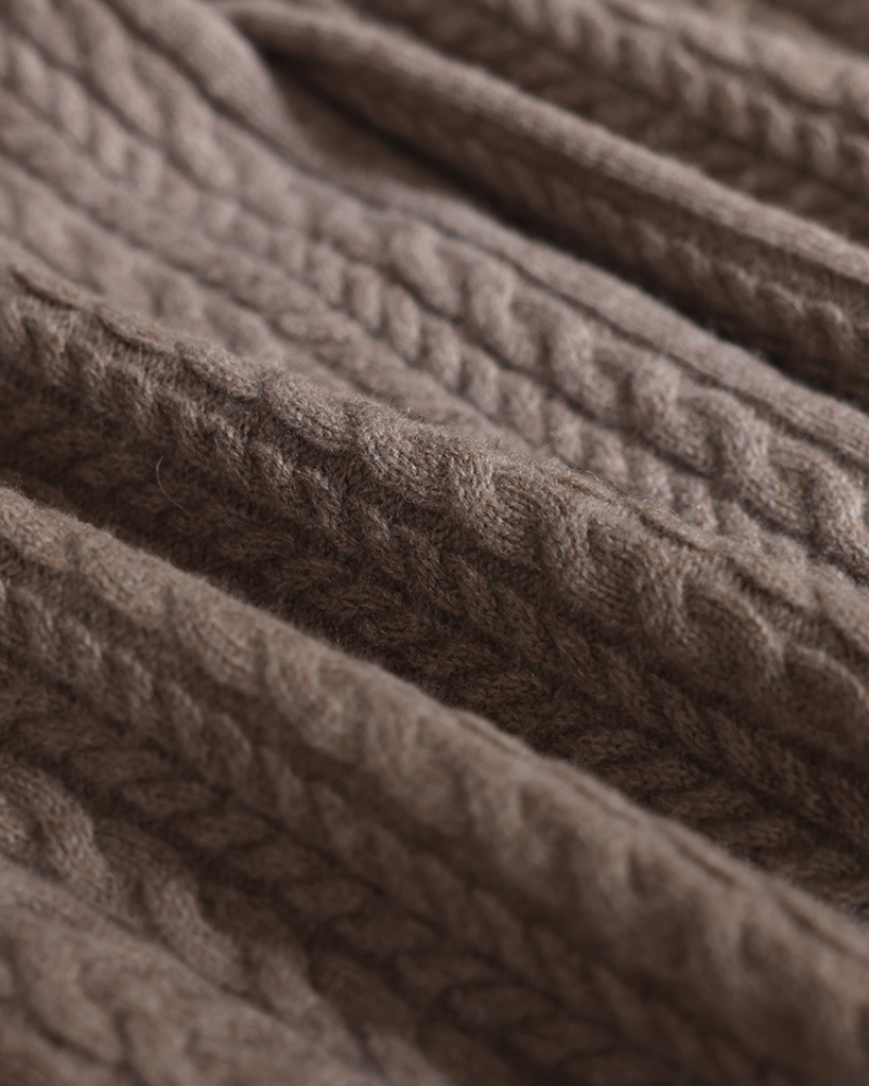 PANTALONI IN MAGLIA DI MERINO RELAXED