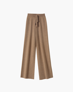 PANTALONI DRITTI IN MERINO PREMIUM
