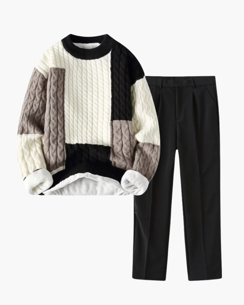 COMPLETO INVERNALE IN MAGLIA
