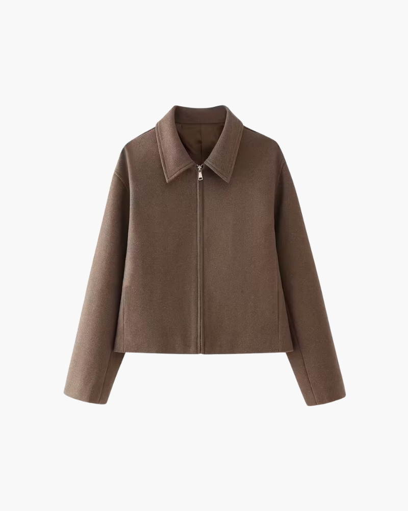 GIACCA BOMBER IN LANA