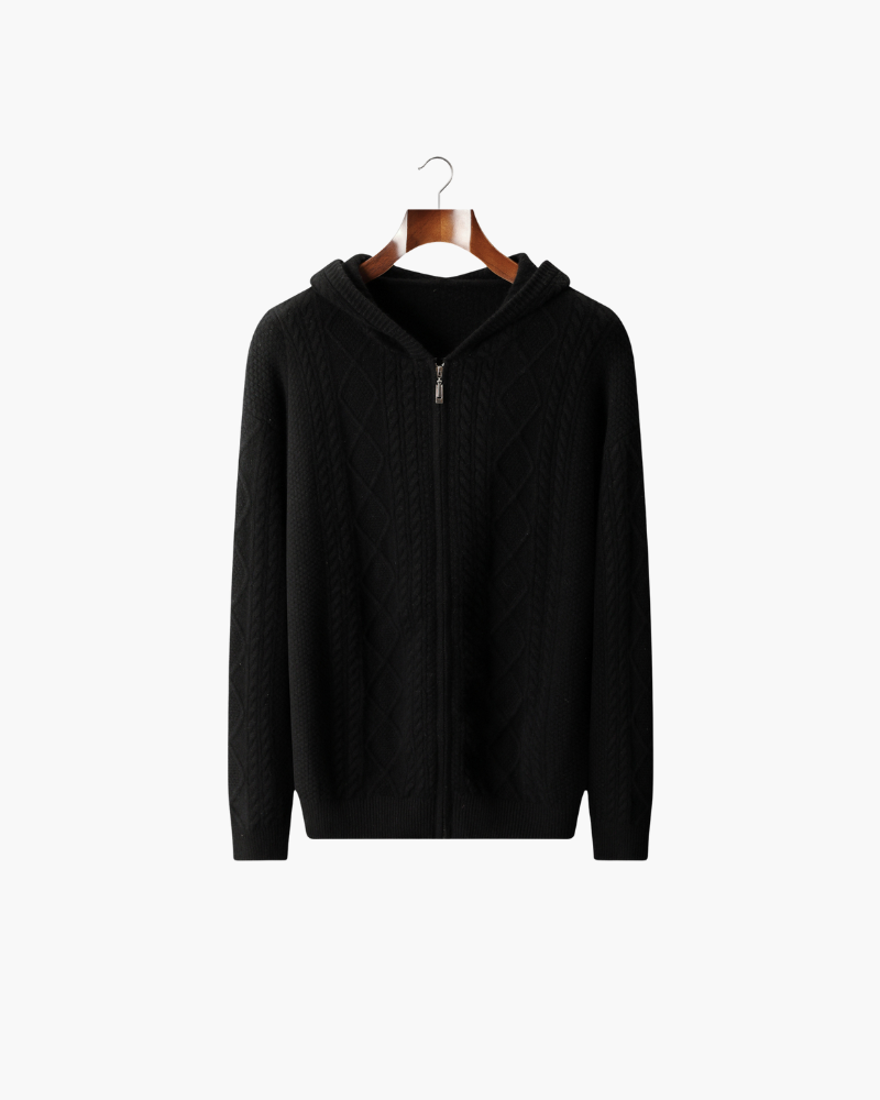 FELPA INVERNALE CON ZIP IN MERINO