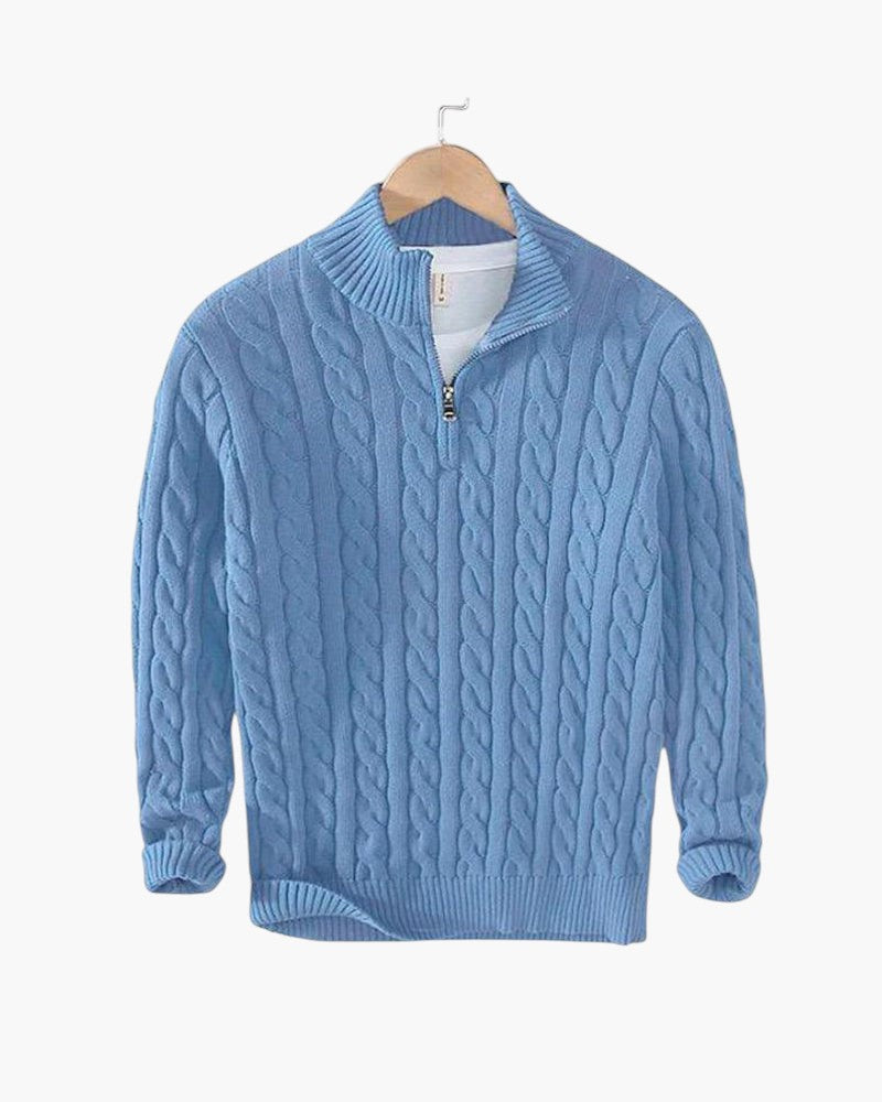 MAGLIONE MEZZA ZIP