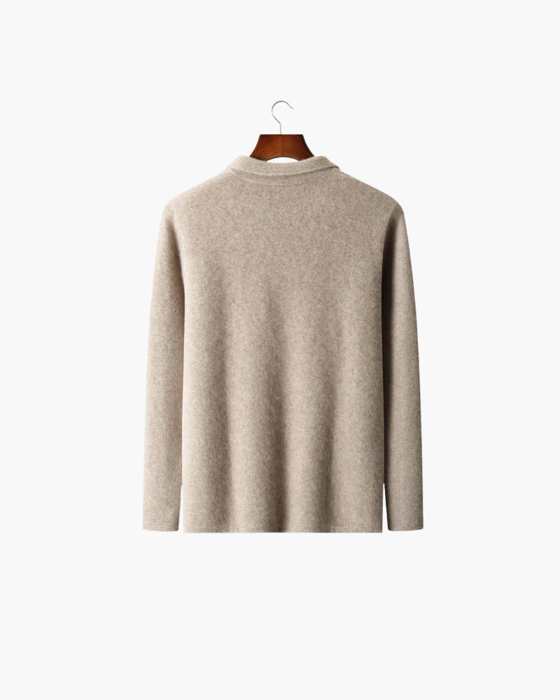 CARDIGAN IN CASHMERE CON ZIP