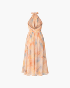 ABITO MAXI ACQUARELLO AURELIA
