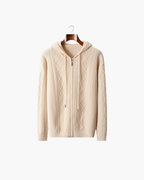 FELPA INVERNALE CON ZIP IN MERINO