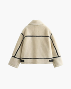 CAPPOTTO IN TEDDY FLEECE