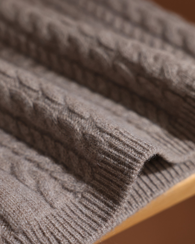 PANTALONI IN MAGLIA DI MERINO RELAXED