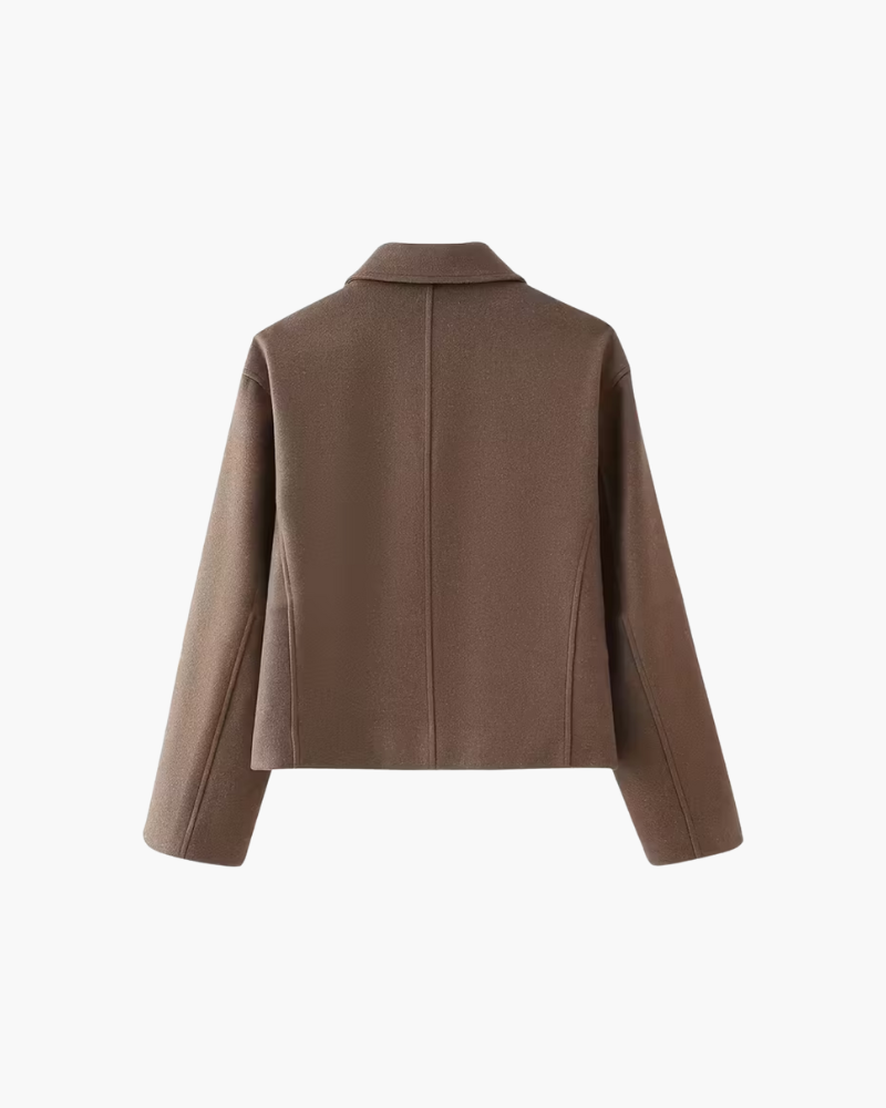 GIACCA BOMBER IN LANA