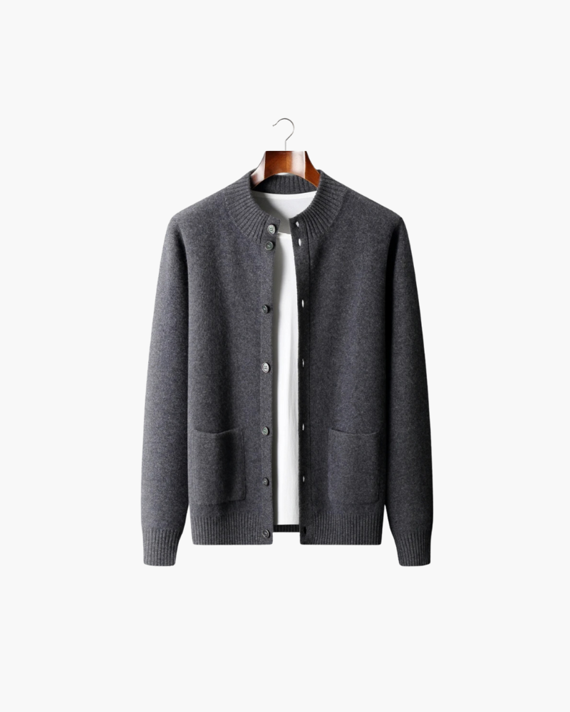 CARDIGAN IN CASHMERE CON BOTTONI