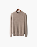 MAGLIONE GIROCOLLO IN CASHMERE PESANTE