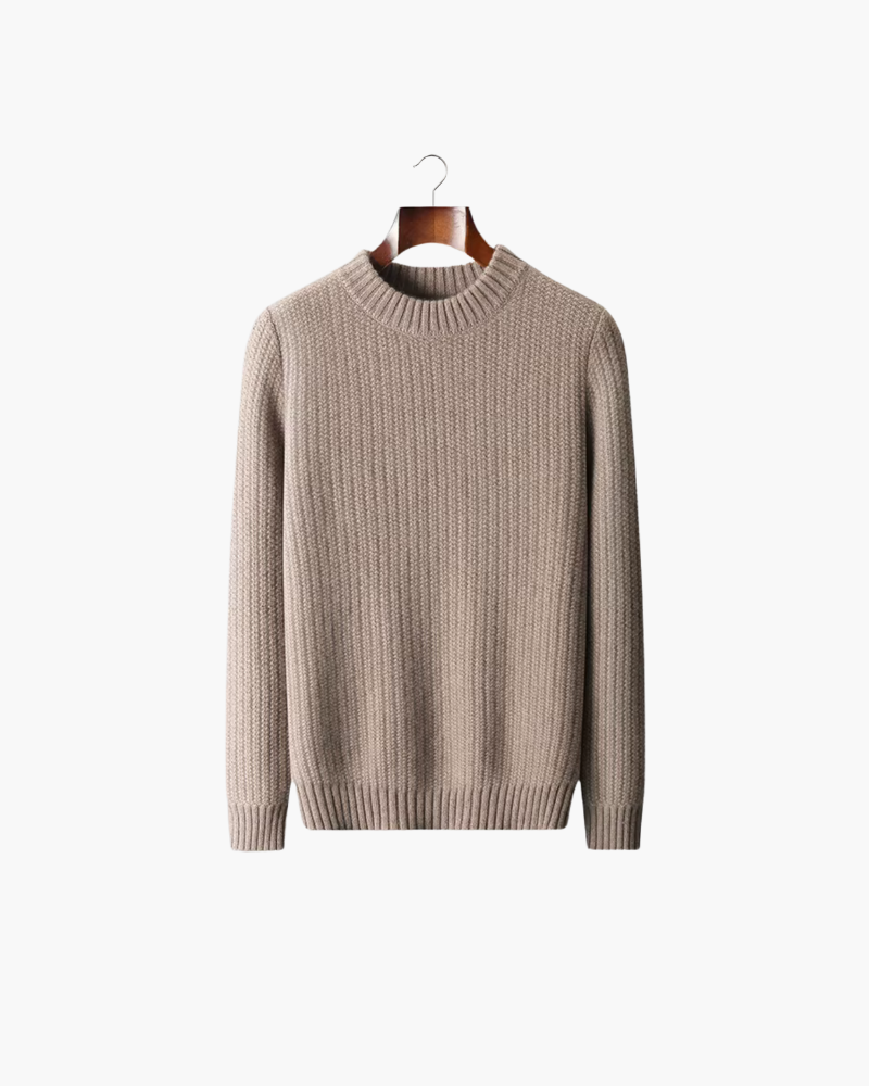 MAGLIONE GIROCOLLO IN CASHMERE PESANTE