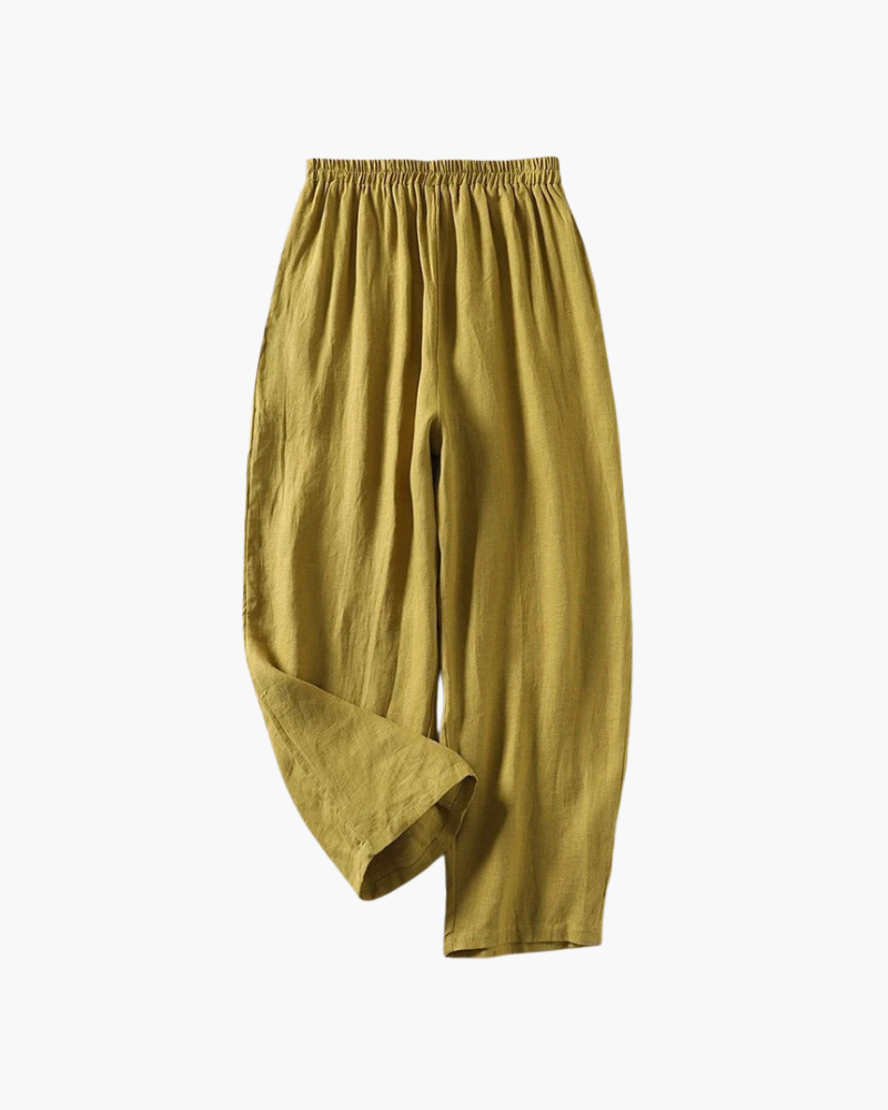PANTALONE FLOW IN LINO