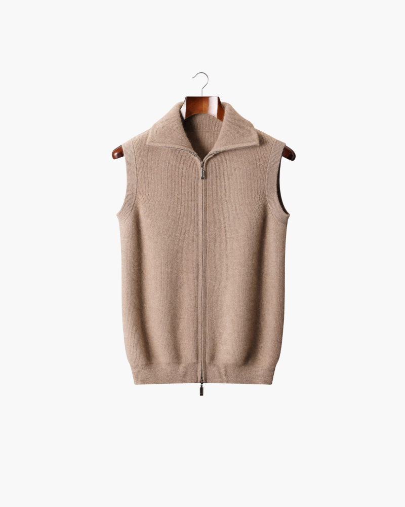GILET BODY WARMER IN CASHMERE