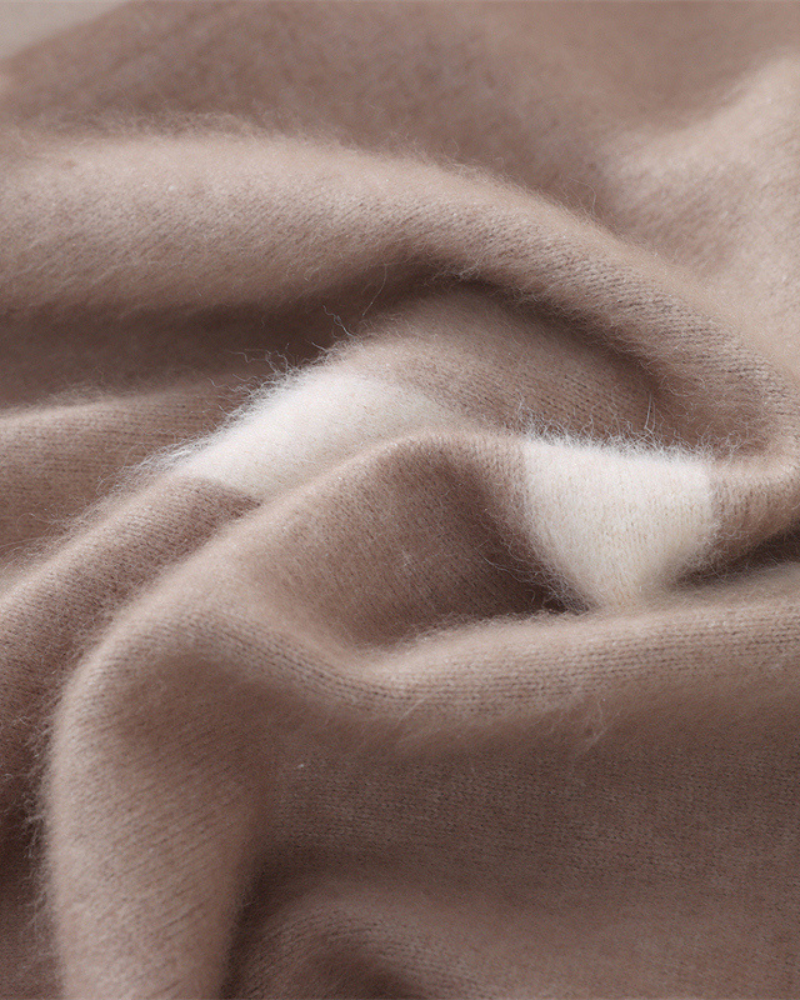 MAGLIONE IN CASHMERE MINK