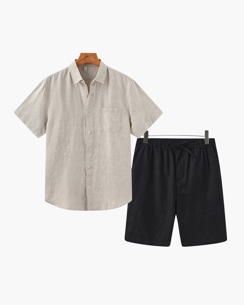 SET IN LINO (MANICHE CORTE)