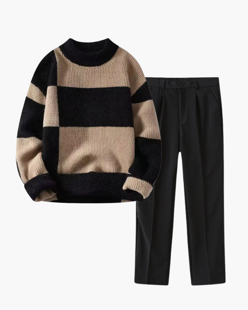 COMPLETO INVERNALE IN VELLUTO