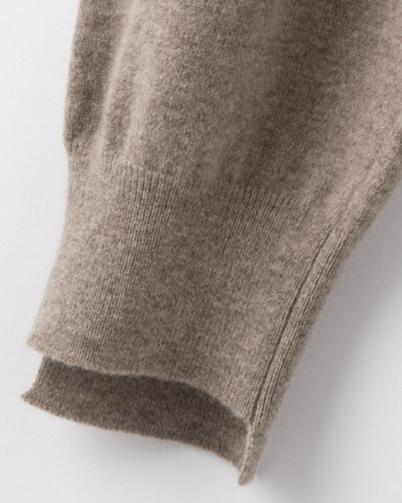PANTALONI IN MAGLIA DI MERINO A VESTIBILITÀ MORBIDA