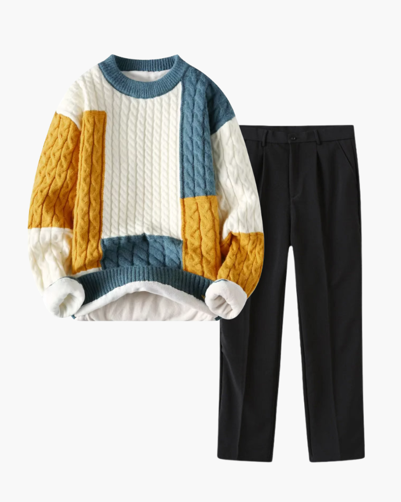 COMPLETO INVERNALE IN MAGLIA
