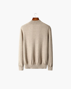 MAGLIONE CLASSICO HALF ZIP IN MERINO