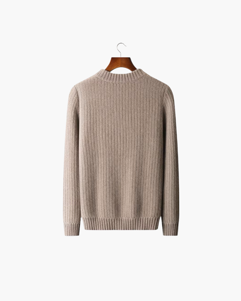 MAGLIONE GIROCOLLO IN CASHMERE PESANTE