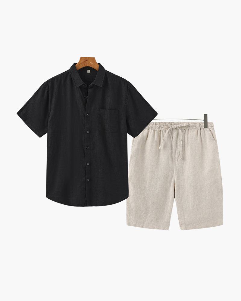 SET IN LINO (MANICHE CORTE)