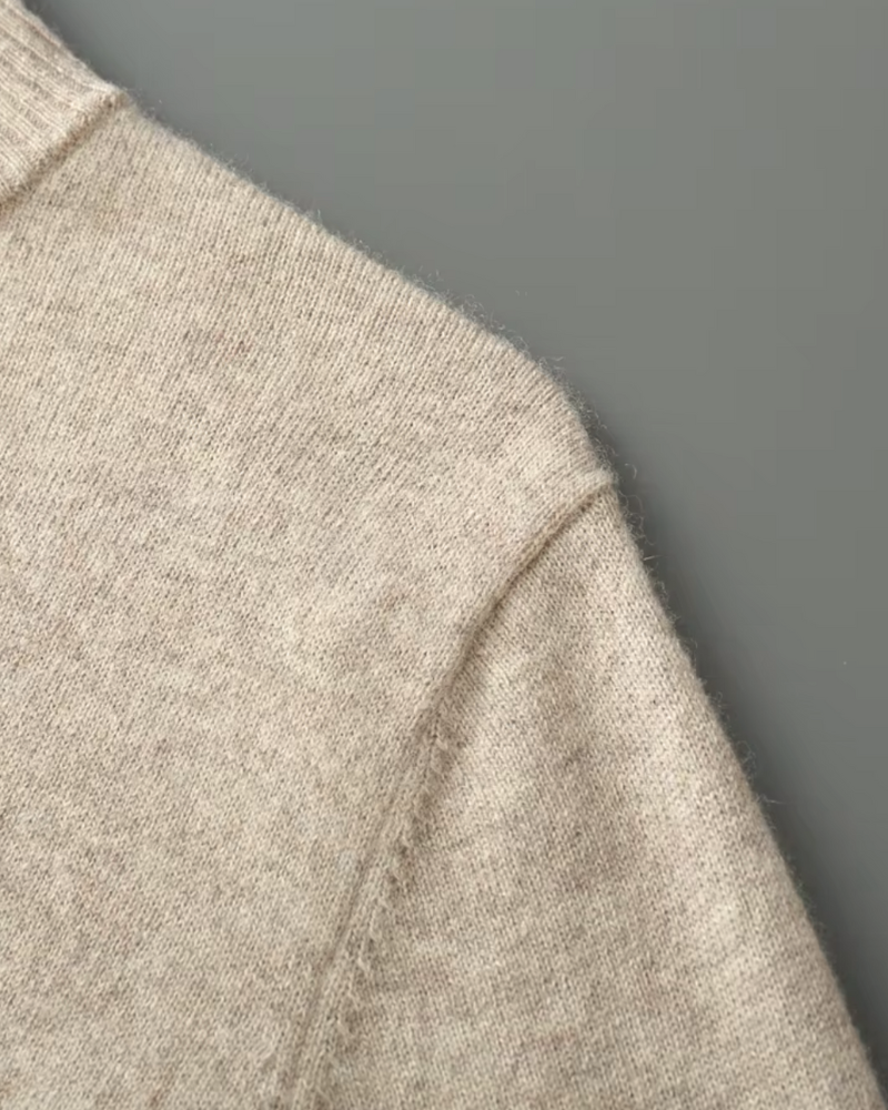 MAGLIONE CLASSICO HALF ZIP IN MERINO