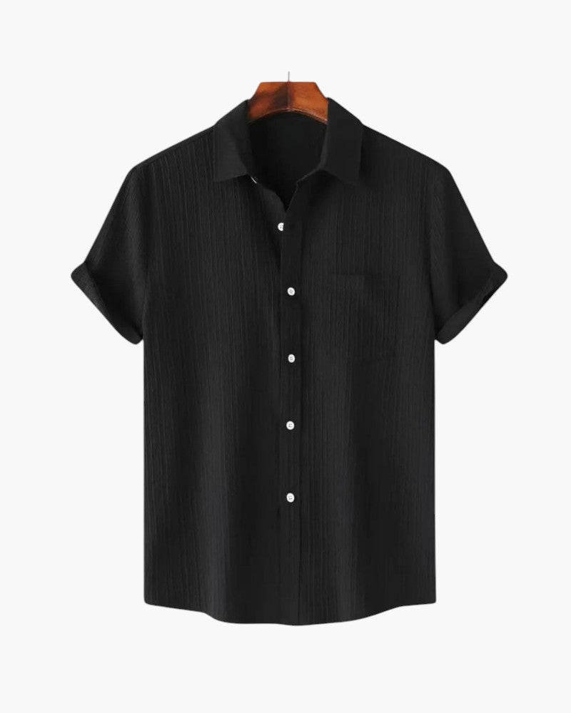 CAMICIA IN COTONE GOFFRATO