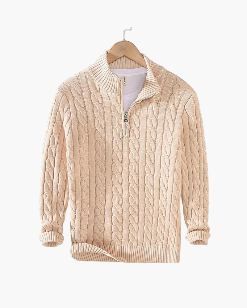 MAGLIONE MEZZA ZIP