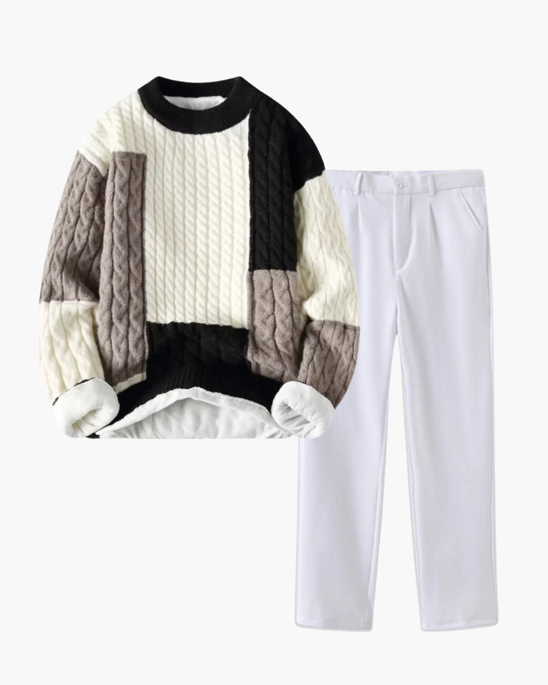 COMPLETO INVERNALE IN MAGLIA