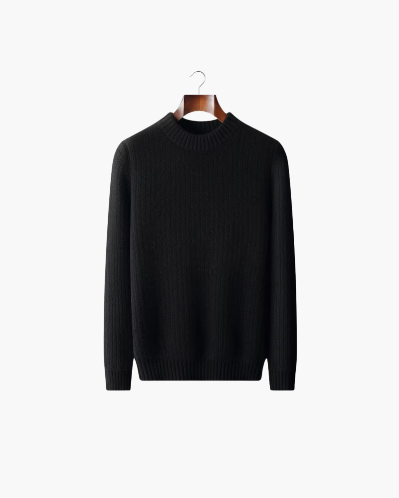 MAGLIONE GIROCOLLO IN CASHMERE PESANTE