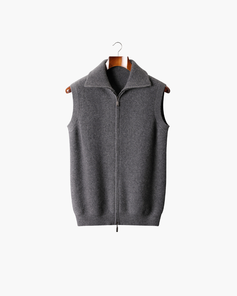 GILET BODY WARMER IN CASHMERE