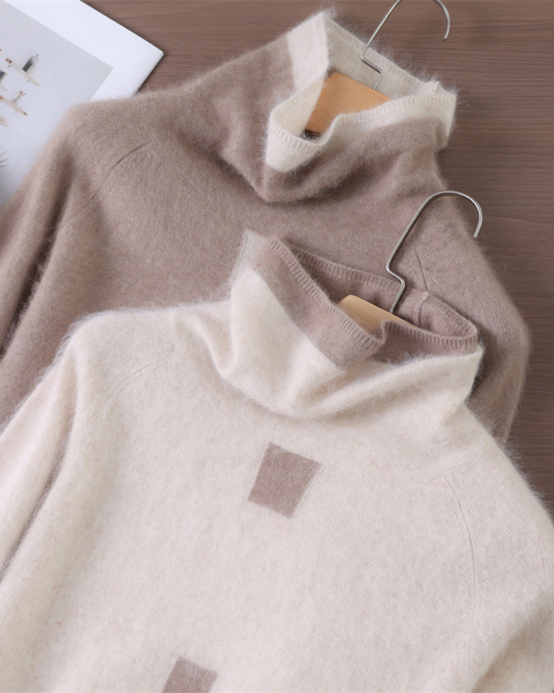 MAGLIONE IN CASHMERE MINK