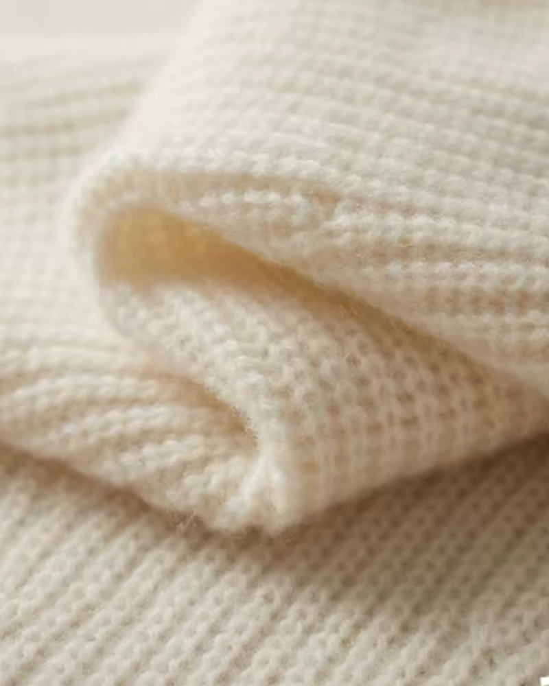 MAGLIONE HALF ZIP A COSTE IN MERINO