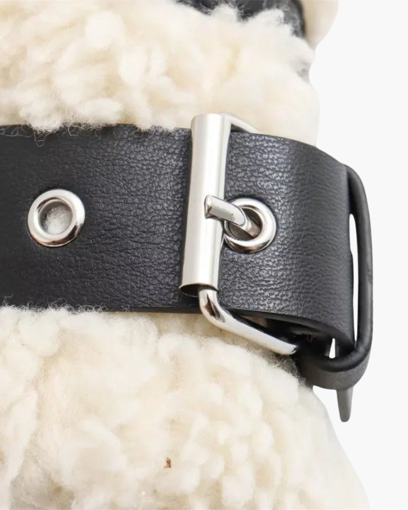 CAPPOTTO IN TEDDY FLEECE