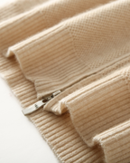 CARDIGAN IN CASHMERE CON DOPPIA ZIP