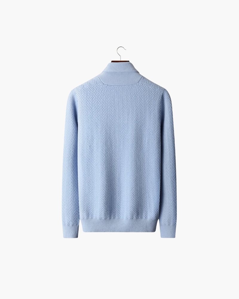 MAGLIONE IN CASHMERE ZIGZAG