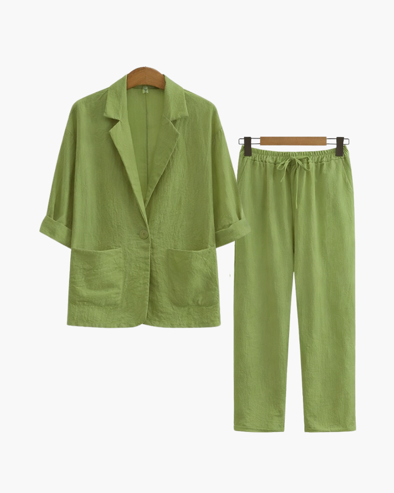 COMPLETO ELEGANTE IN LINO FIRENZE