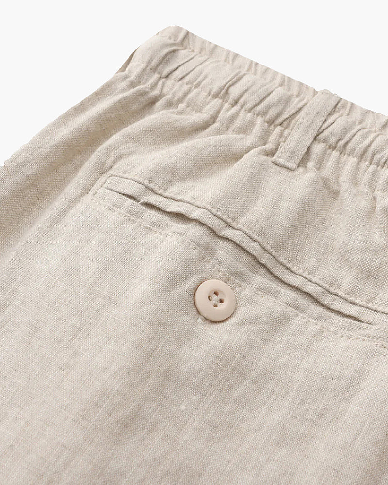 PANTALONCINI IN LINO